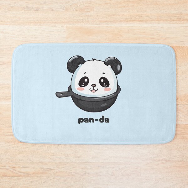 Item preview, Pan-da - Kawaii Panda in Frying Pan designed and sold by Sir Meow Meow.