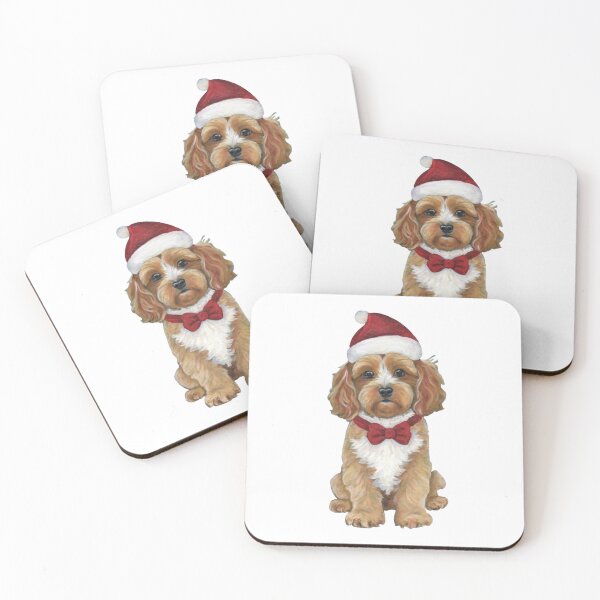 Item preview, Cavoodle Christmas Puppy designed and sold by PrintWearZone.