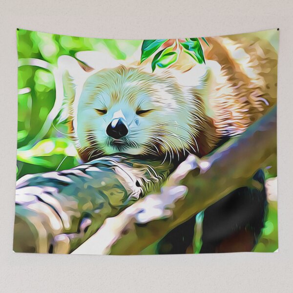 Item preview, Sleepy Red Panda Shirt designed and sold by Christopher Taylor.