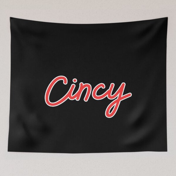 Item preview, Cincy Ohio Classic Red Script Cincy City designed and sold by eyeONART.