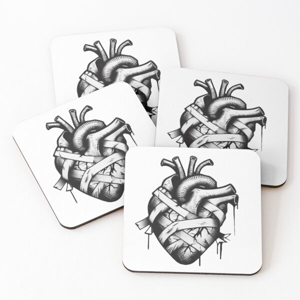 Item preview, Heart with detailed bandages designed and sold by BitWorks.