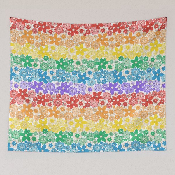 Item preview, Pride Month design - Floral pride art designed and sold by VIBEARTZDESIGN.