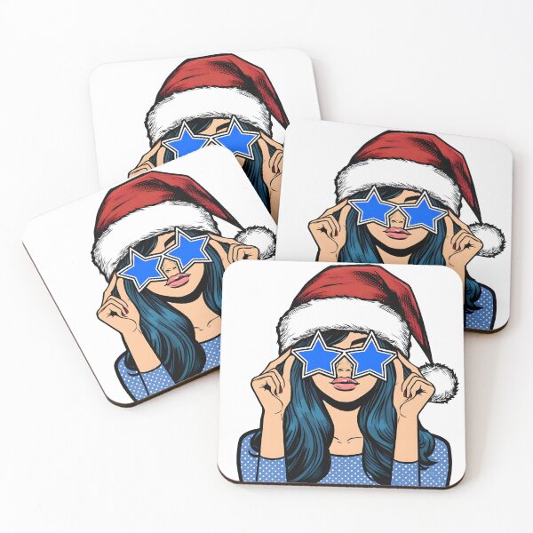 Item preview,  Pop art Christmas girl designed and sold by AnetArtStore.
