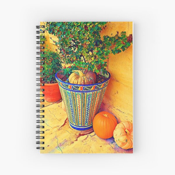 Item preview,  Talavera pot and pumpkins designed and sold by MarySchwindt.