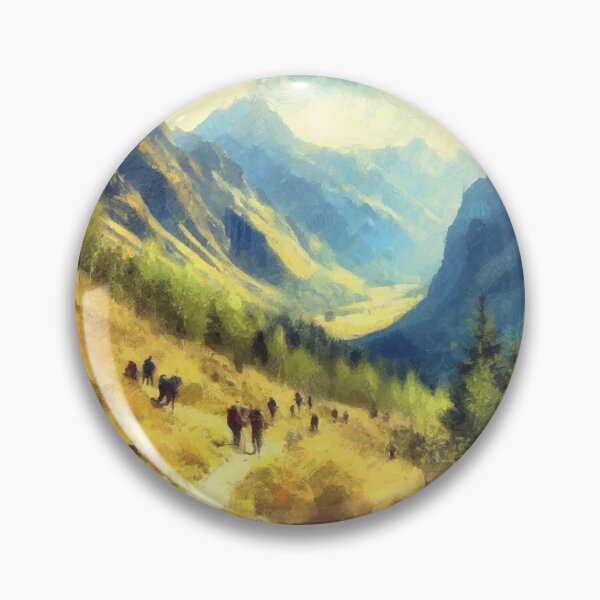 Item preview, Hiking Scene designed and sold by badguyduh.