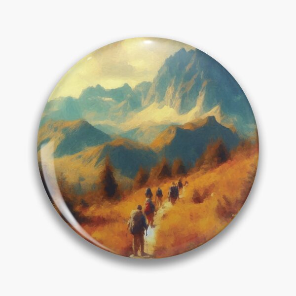 Item preview, Hiking Scene designed and sold by badguyduh.