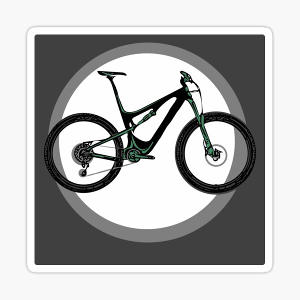 Monochrome Bike Sticker