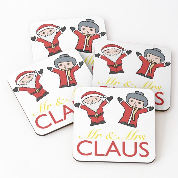Item preview, Mr and Mrs Santa Claus designed and sold by Bridget Beswick.