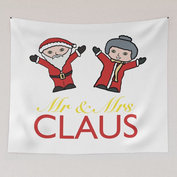 Item preview, Mr and Mrs Santa Claus designed and sold by Bridget Beswick.