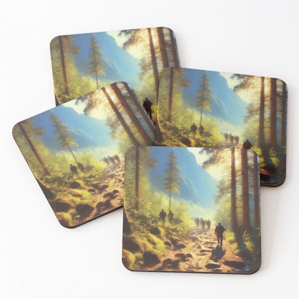 Item preview, Hiking Scene designed and sold by badguyduh.