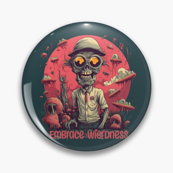 Item preview, Embrace Weirdness designed and sold by Piratepuns.