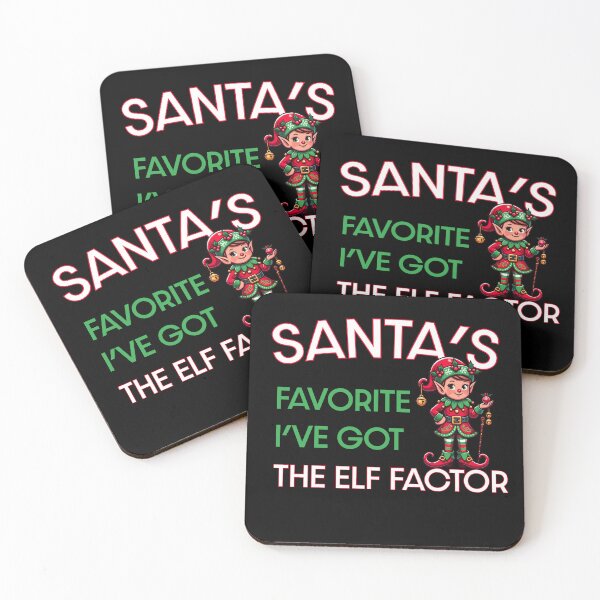 Item preview, Santa's Favorite: The Elf Factor - Festive Elf Illustration designed and sold by RyanBelandres.