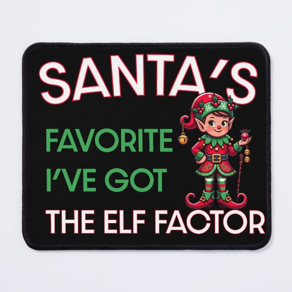 Item preview, Santa's Favorite: The Elf Factor - Festive Elf Illustration designed and sold by RyanBelandres.