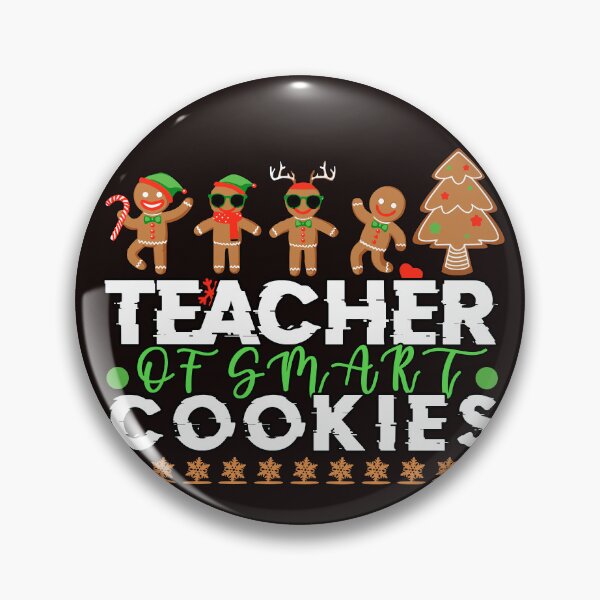 Item preview, Teacher Christmas Funny Teacher of Smart Cookies Cute Gingerbread  designed and sold by BestTee4You.