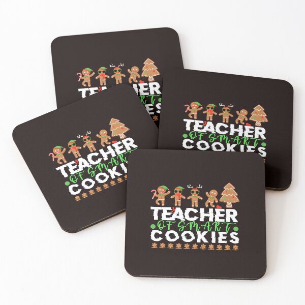 Item preview, Teacher Christmas Funny Teacher of Smart Cookies Cute Gingerbread  designed and sold by BestTee4You.