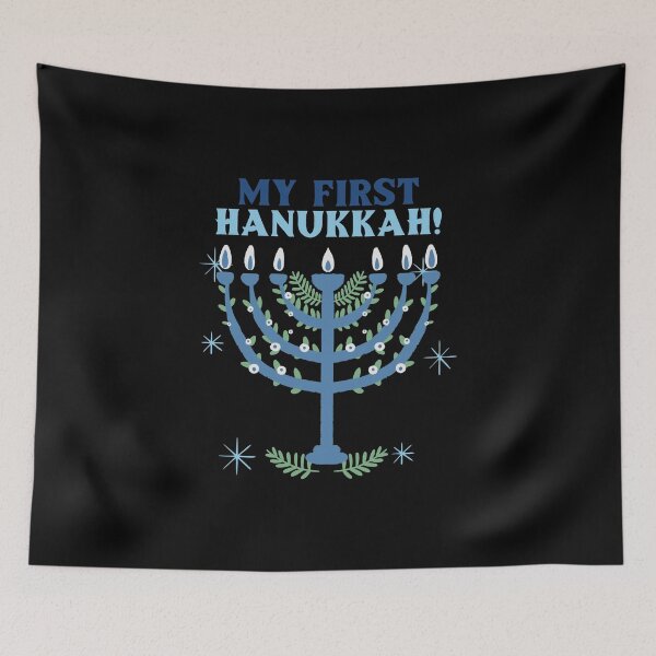 Item preview, My First Hanukkah designed and sold by RiseandShineTee.