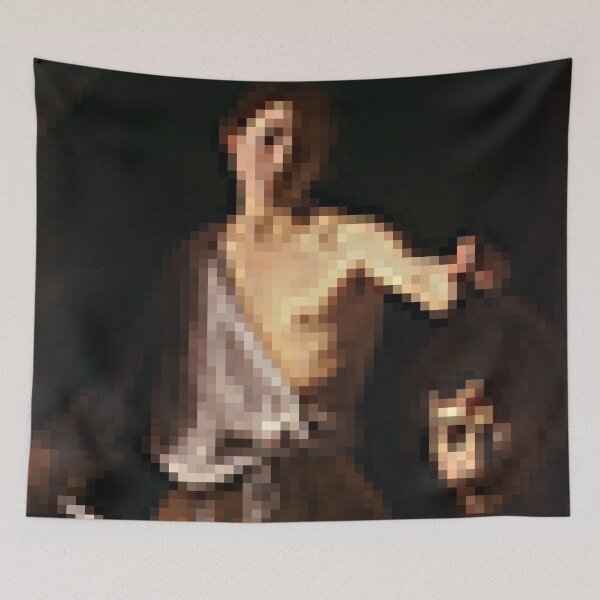 Item preview, Minecraft Painting David with the Head of Goliath designed and sold by Saikishop.