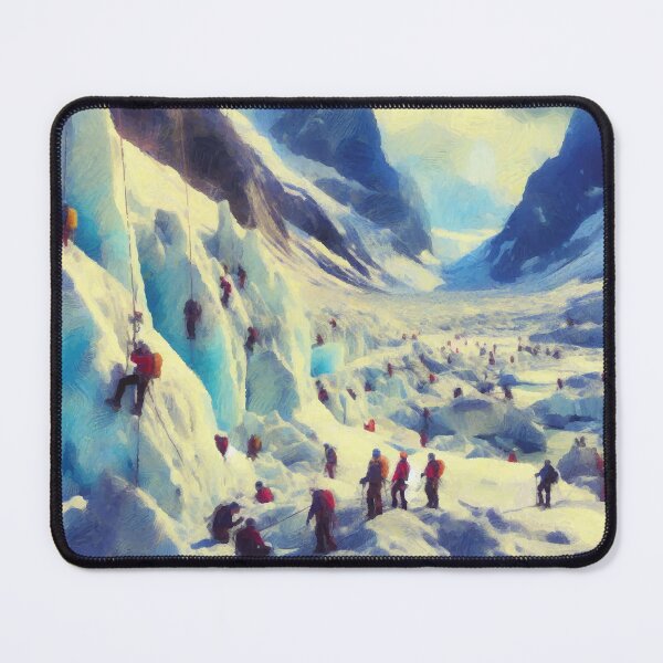Item preview, Ice Climbing Scene designed and sold by badguyduh.