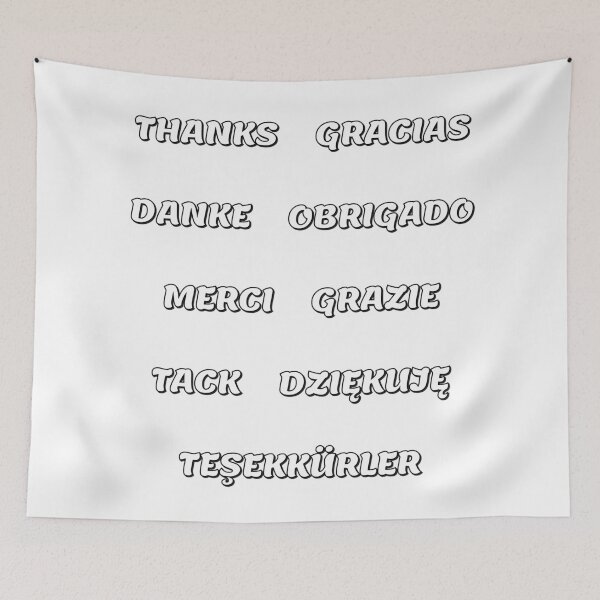 Item preview, Thanks in different languages pack - happy thanksgiving - say thank you designed and sold by Inspirationmotivation.