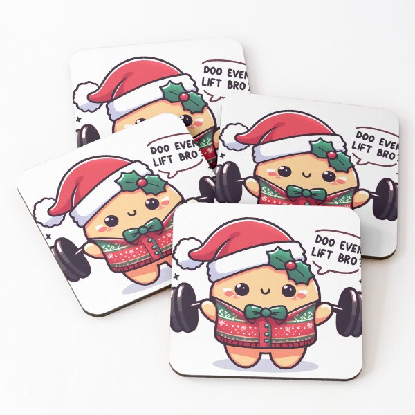 Item preview, christmas lifter with "do you even lift bro?"  designed and sold by ArsiStrenght.