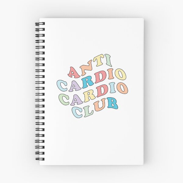 Aperçu de l'œuvre Anti Cardio Cardio Club | Fitness, Cardio - créée et vendue par PurpleLoveStore.
