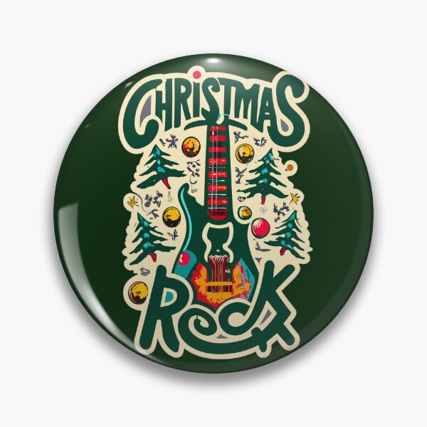 Item preview, Vintage Christmas Guitar - Christmas Rock designed and sold by Charm-Creations.