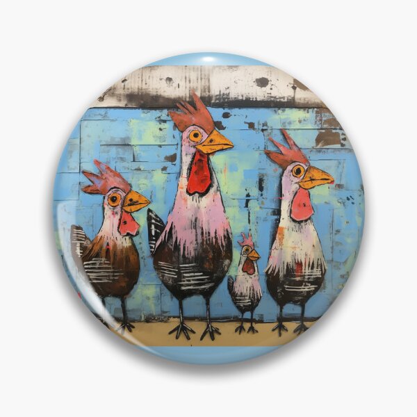 Item preview, Four Chickens designed and sold by MaryFiore.