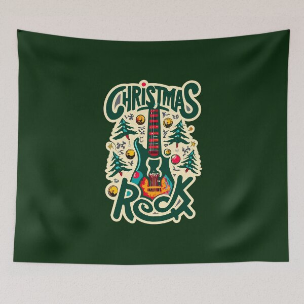 Item preview, Vintage Christmas Guitar - Christmas Rock designed and sold by Charm-Creations.