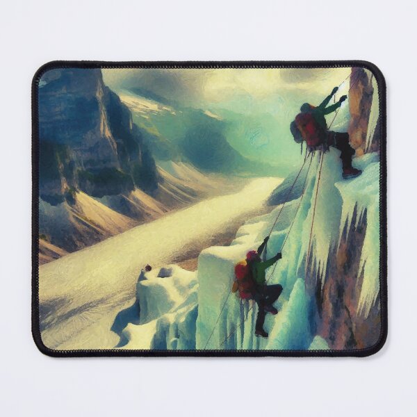 Item preview, Ice Climbing Scene designed and sold by badguyduh.