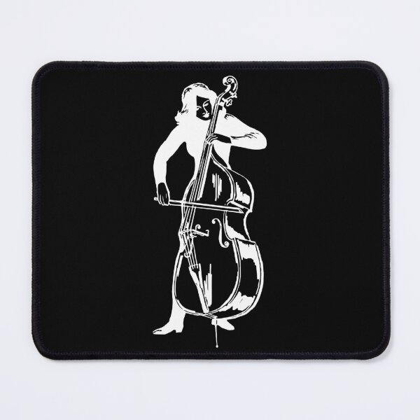 Item preview, Charming Cadence: White Cutout Vintage Beauty of a Woman Cellist designed and sold by EmeraldMusic.