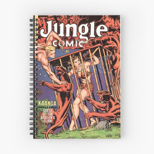 Item preview, Jungle Comics #144 1951 Vintage Cover Art designed and sold by ArchimedesPrime.