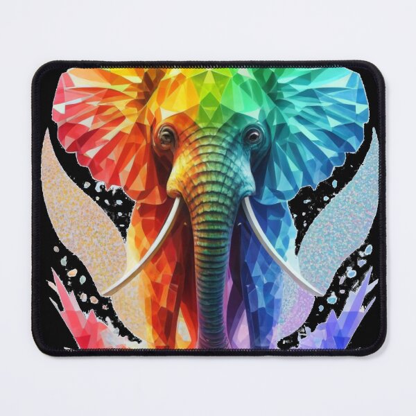 Item preview, Rainbow Crystal Elephant designed and sold by PixelRealm.