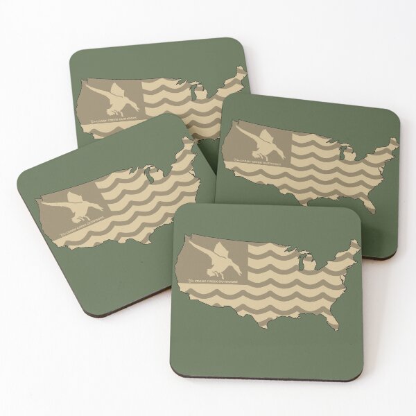 Item preview, Waterfowl Nation, Tan and Brown Flag designed and sold by CraneCreek.
