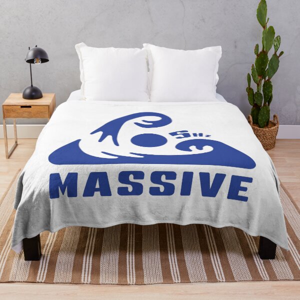 Artikelvorschau, 5Hz MASSIV. 5 HERTZ SURF-LOGO. BLAU. entworfen und verkauft von 5hertz.