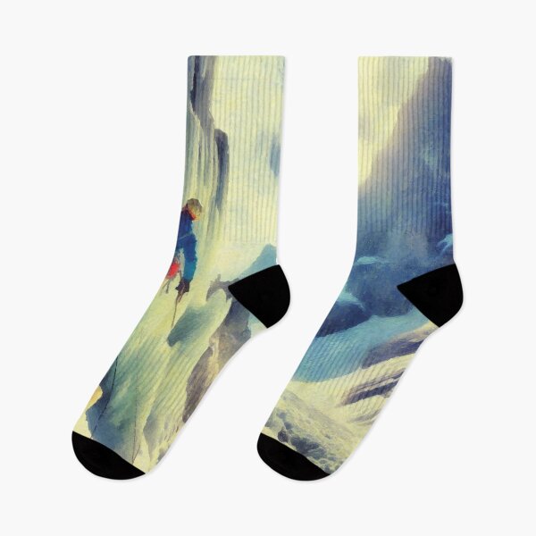Item preview, Ice Climbing Scene designed and sold by badguyduh.