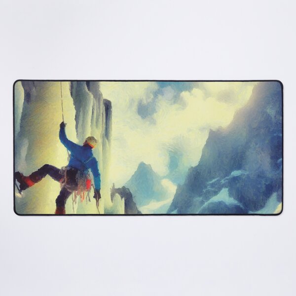 Item preview, Ice Climbing Scene designed and sold by badguyduh.