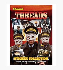 Threads Sticker Album cover Photographic Print