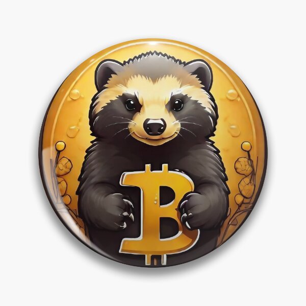 Item preview, Bitcoin Honey Badger designed and sold by TheBitcoinStore.