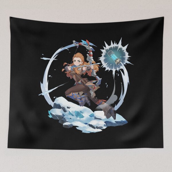 Item preview, Genshin Impact - Aloy From Horizon Zero Dawn Collaboration - Official Character Wish - Gacha Splash Art designed and sold by Krimsy.