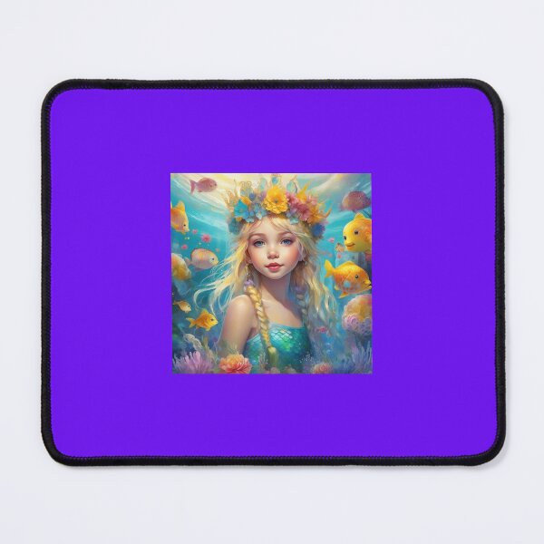 Item preview, Little Mermaid With Blonde Hair  designed and sold by FlutterbyFairy.