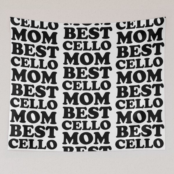 Item preview, best cello mom - gift designed and sold by EmeraldMusic.