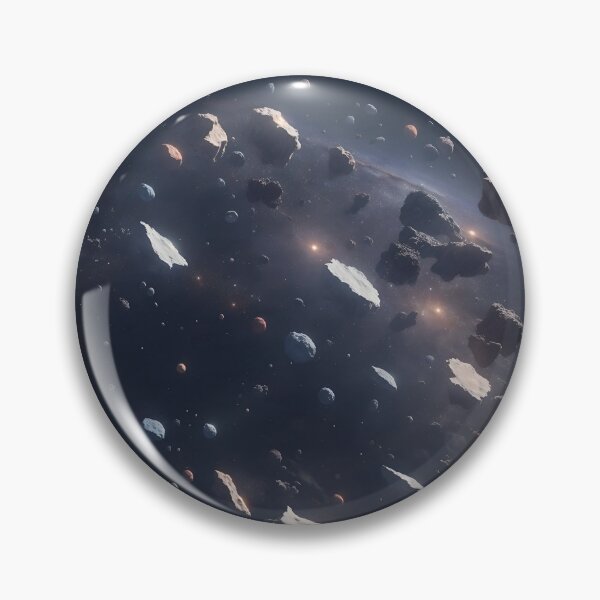 Item preview, Floating Debris - Space Themed Abstract Art designed and sold by Jollys-ArtShop.