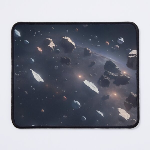 Item preview, Floating Debris - Space Themed Abstract Art designed and sold by Jollys-ArtShop.