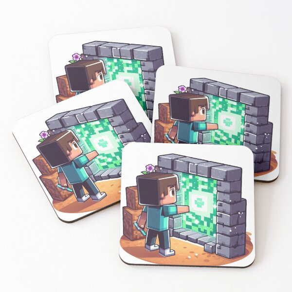 Item preview, Copia de Child entering the Nether portal designed and sold by BitWorks.