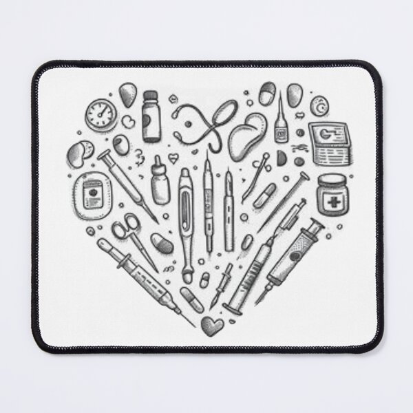 Item preview, Heart with sanitary material designed and sold by BitWorks.