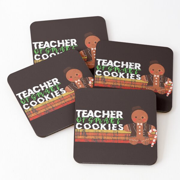 Item preview, Teacher Christmas Funny Teacher of Smart Cookies Cute Gingerbread Vintage  designed and sold by BestTee4You.