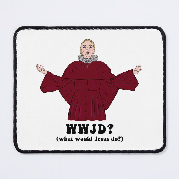 Item preview, Villanelle, What Would Jesus Do, Villanelle Print, Killing Eve, Killing Eve Print, WWJD? designed and sold by BMCeeDesigns.