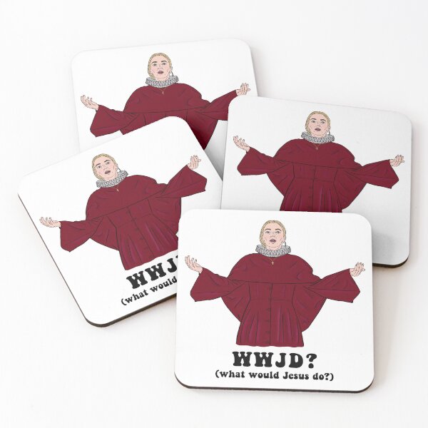 Item preview, Villanelle, What Would Jesus Do, Villanelle Print, Killing Eve, Killing Eve Print, WWJD? designed and sold by BMCeeDesigns.