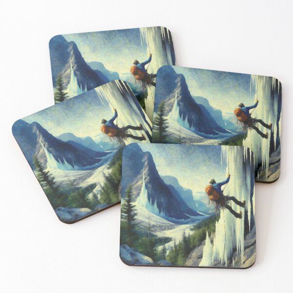 Item preview, Ice Climbing Scene designed and sold by badguyduh.
