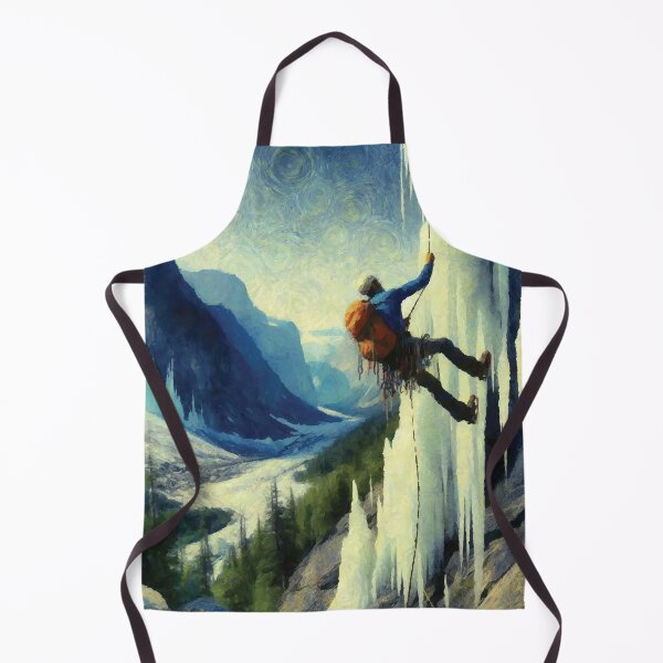 Item preview, Ice Climbing Scene designed and sold by badguyduh.